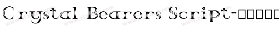 Crystal Bearers Script字体转换